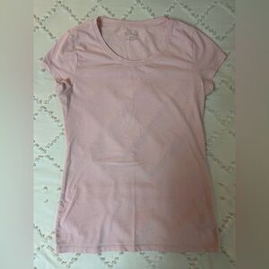 No Boundaries Light Pink Short Sleeve Tee